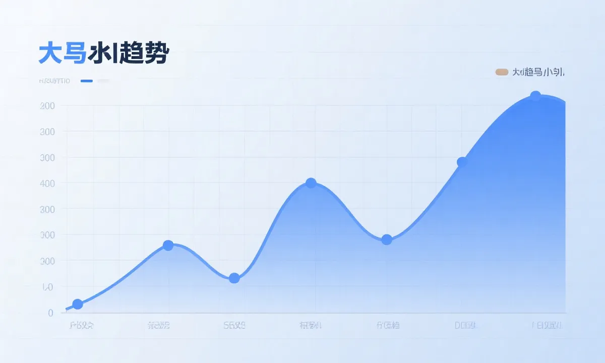 大小走势示意图